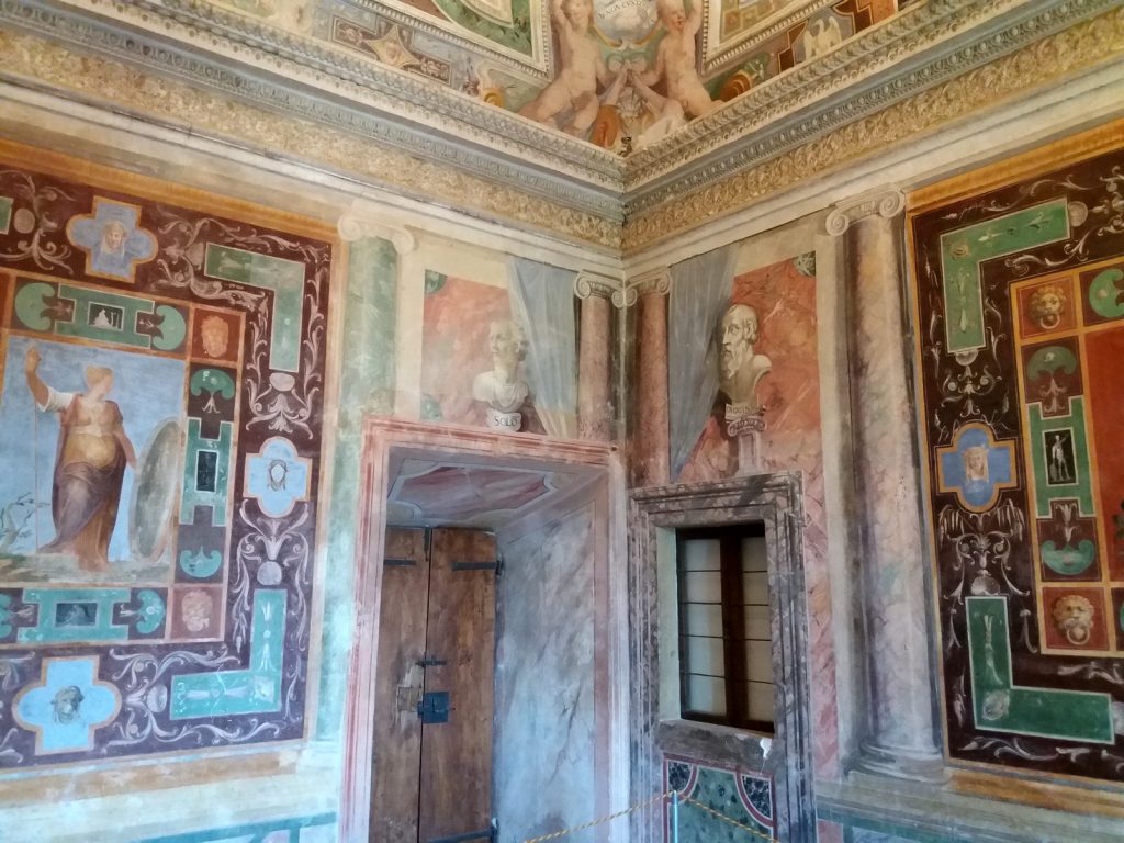 Villa d'Este, freskoja.